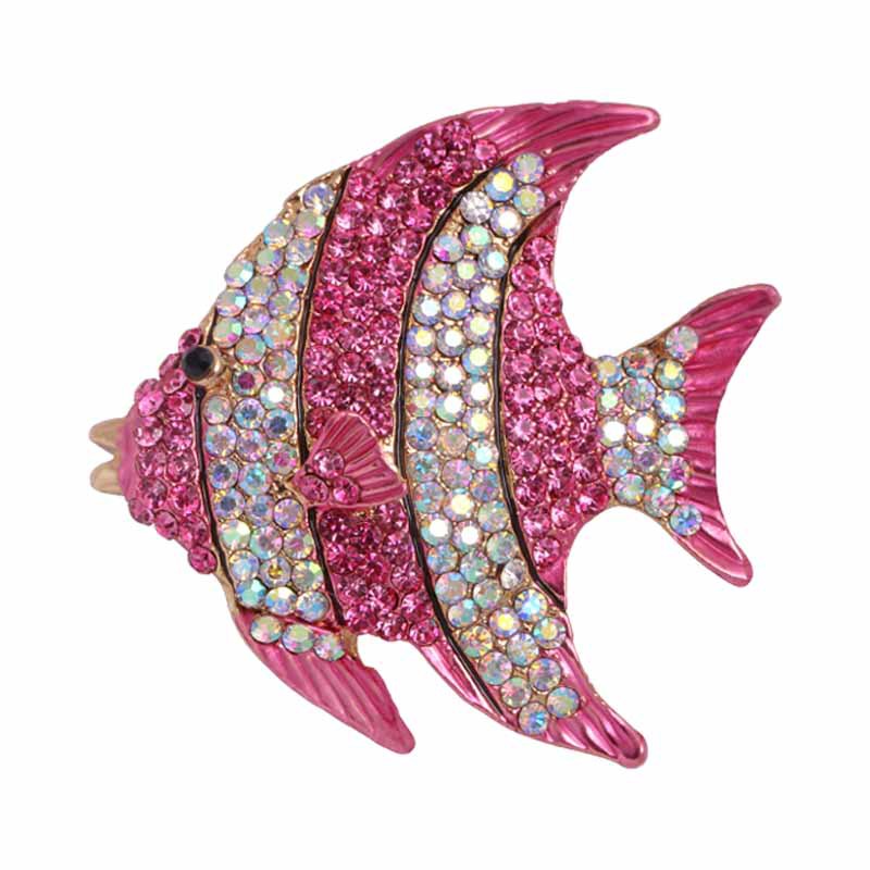 Pino de Moda Diamante para Peces en Aleación Animal — imagen 3