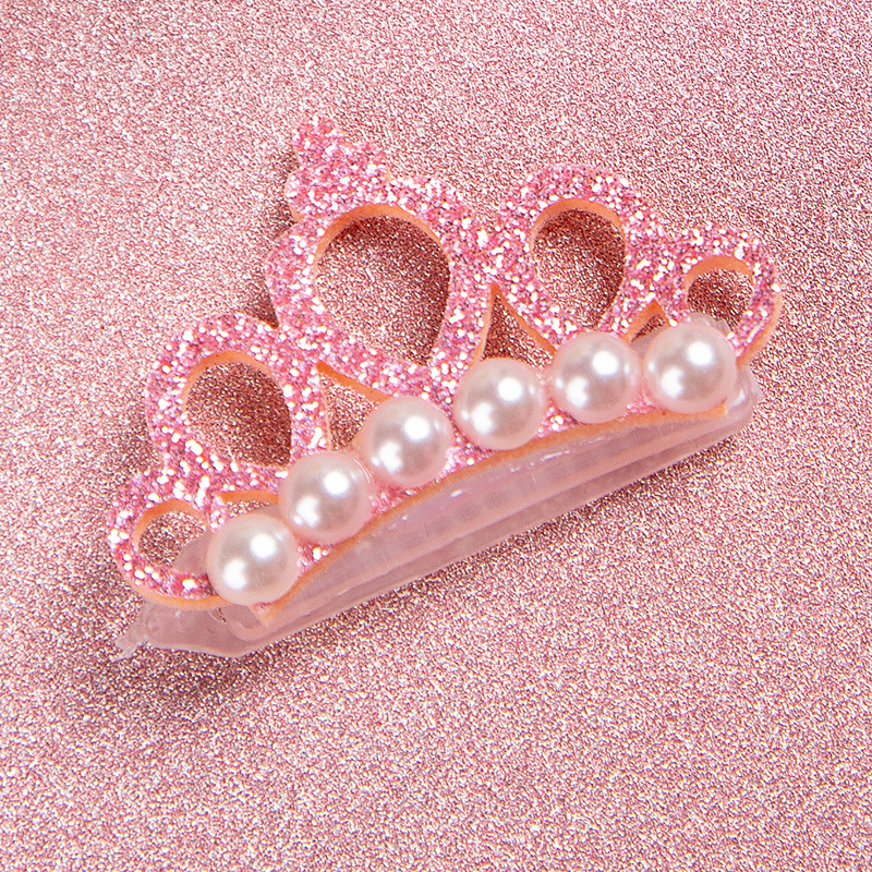 New Pet Products Cat Frog Clip Crown Pearl Head Teddy Pet Head Flower Hair Clip Pet Products Headwear — image 8