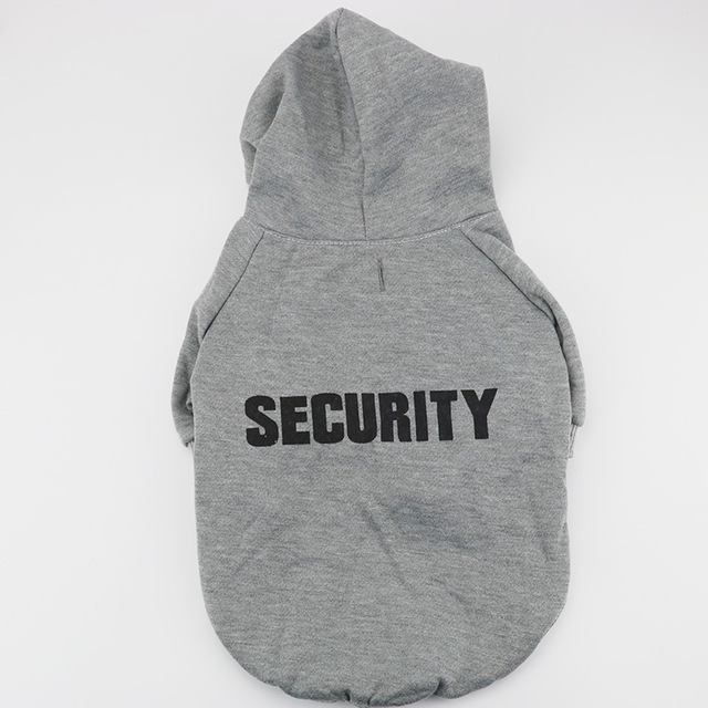 Security Cat Clothes Pet Cat Coats Jacket Hoodies For Cats Outfit Warm Pet Clothing Rabbit Animals Pet Costume — image 7