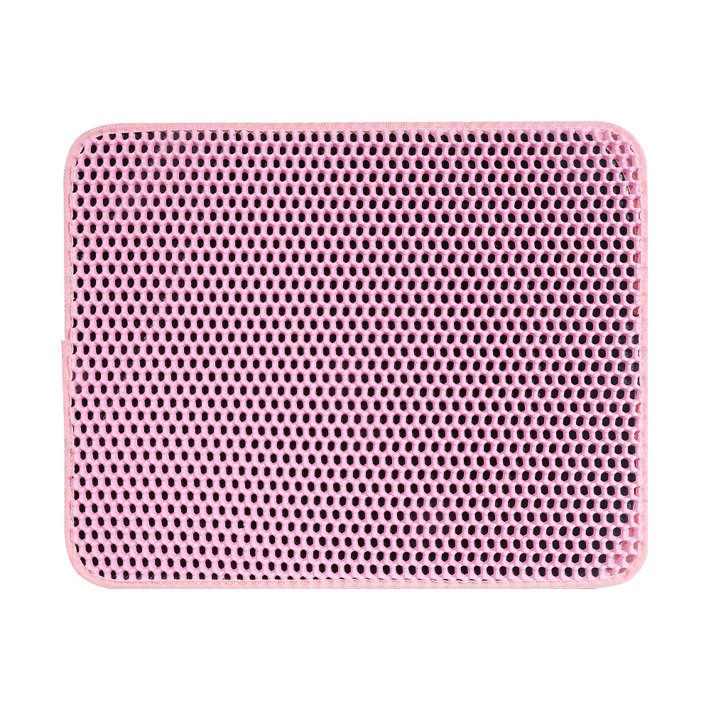 Lámina de filtro de caja de arena para gatos doble capa con suelo antideslizante EVA — imagen 9