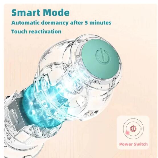 Pelota Interactiva Eléctrica para Perros y Gatos, Juego Inteligente para Interior — imagen 5