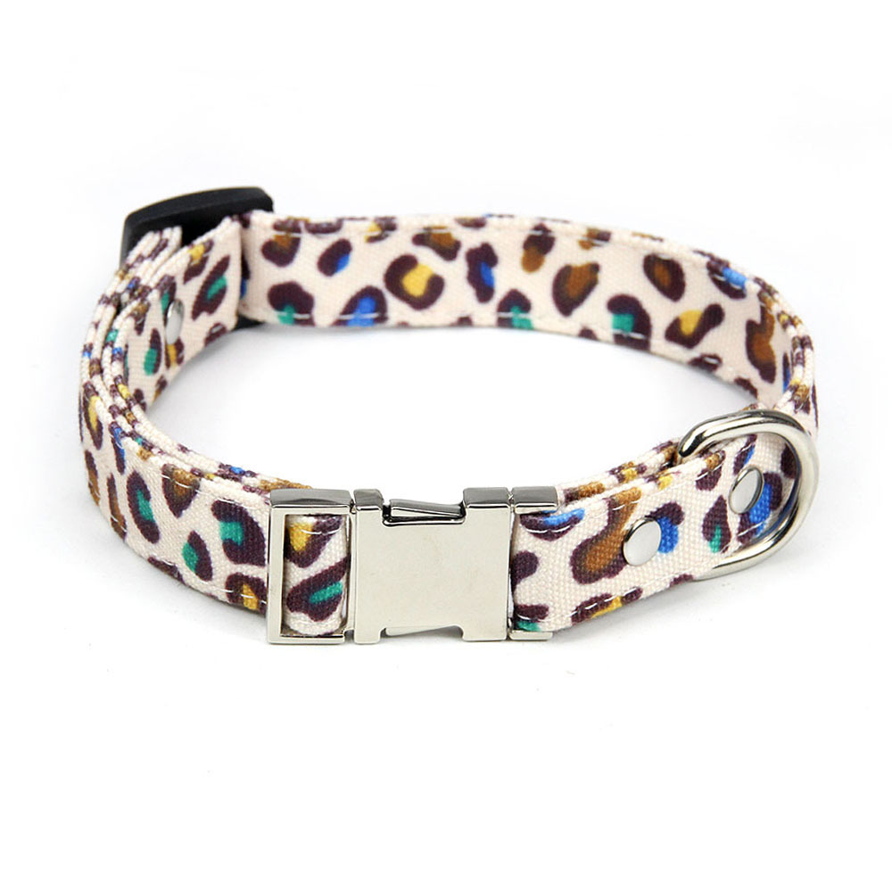 Collar de Leopardo para Perros - Cinturón de Trazo con Broche Metálico Personalizable — imagen 3