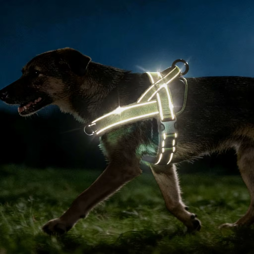 Tactical No-Pull Dog Harness for Large Breed: Heavy-Duty Vest with Reflective Strip, Adjustable & Padded for Control and Pullers — image 4