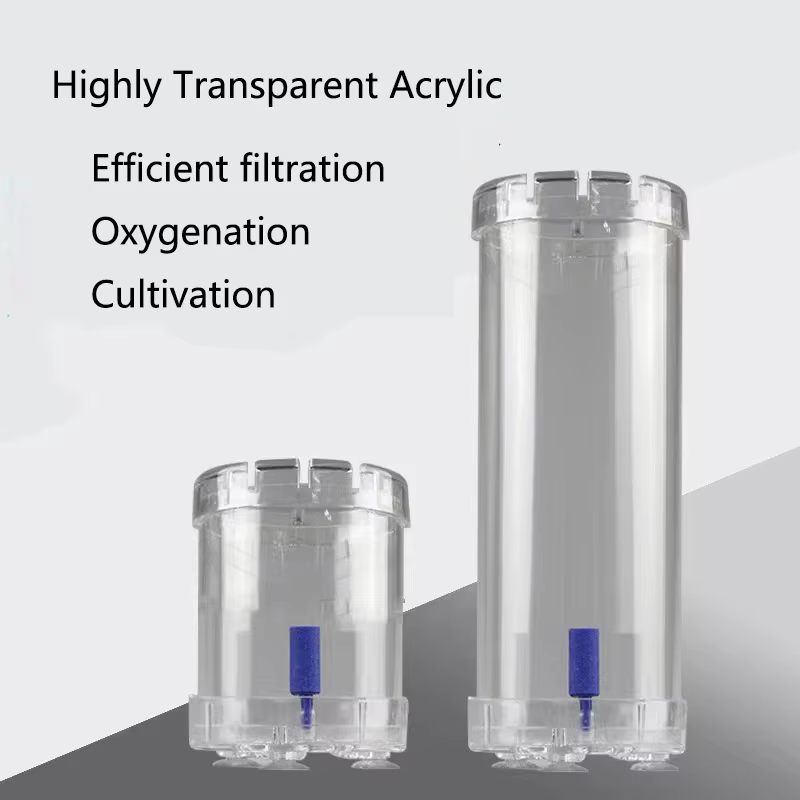 Fish Tank Filter Fluidized Moving Bed Filter Bubble Bio Filter Media With Air Stone Sponge Filters Pneumatic Rolling Biochemical — image 2