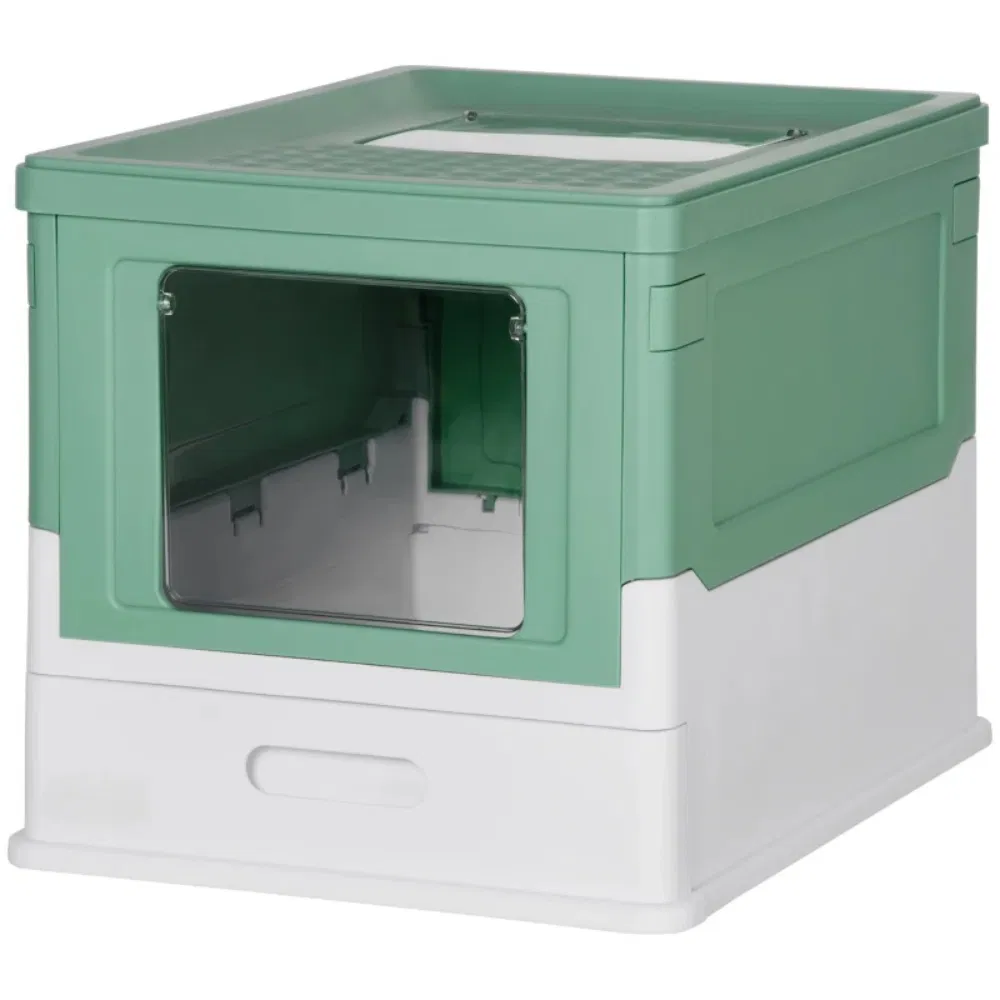 Stainless Steel Enclosed Litter Box for Cats — image 6