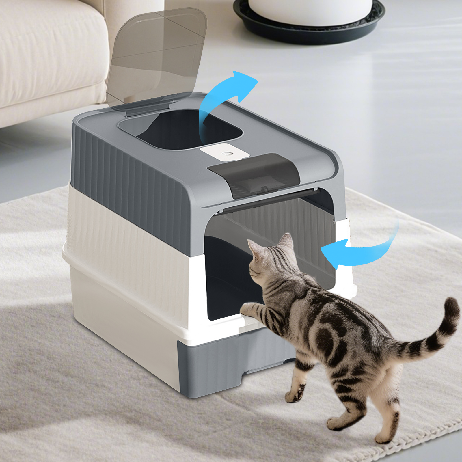 Solo Recogida en Tienda - Cubo Mágico para Gatos de Lecho de Arena — imagen 30