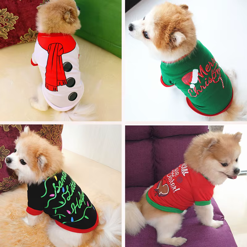 Ropa de Navidad para Perros de Algodón Vestimenta para Mascotas — imagen 3