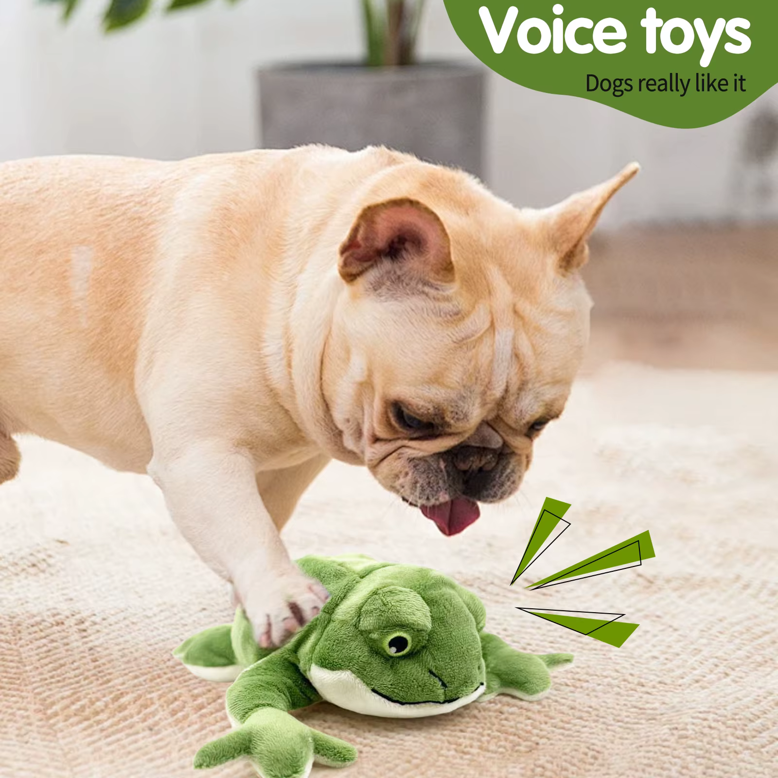 Pet Dog Plush Toy, Squeak, Game Interaction, Peace of Mind to Accompany, Release Energy, Vandal-Proof, Soft Skin Does Not Hurt T — image 2
