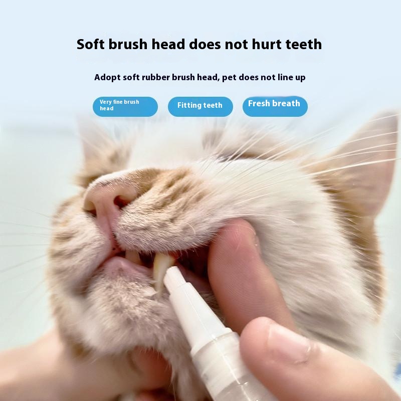 Cepillo Dental para Mascotas con Pen de Pasta — imagen 5