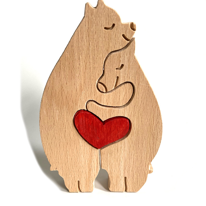 Mother's Day Wooden Products Series Ornaments Animal — image 7