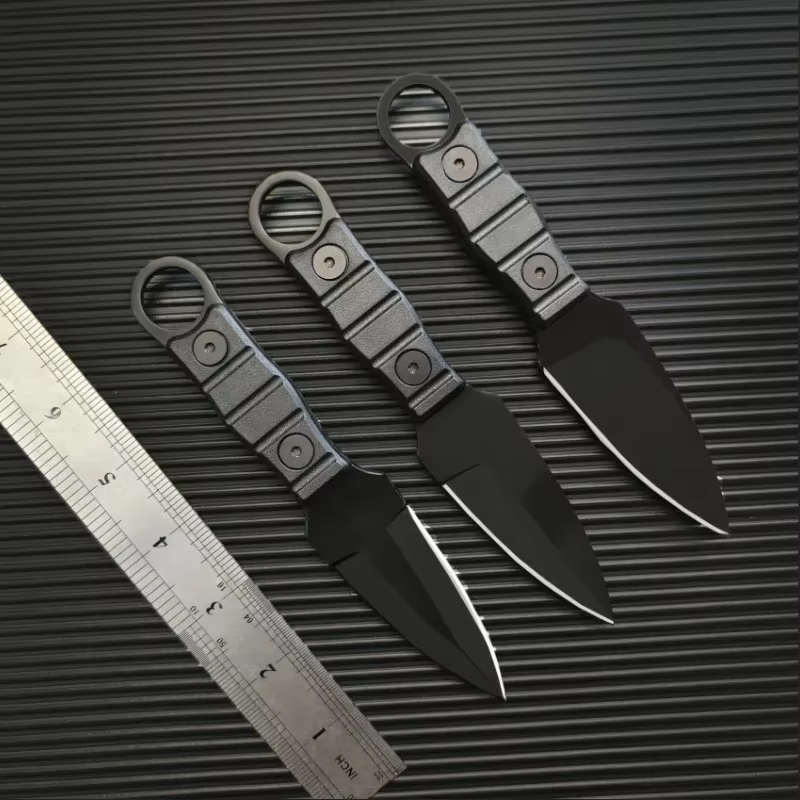 Outdoor Camping Adventure Mini Straight Knife, edc Portable Survival Knife with K Sheath, High Hardness。 — image 2
