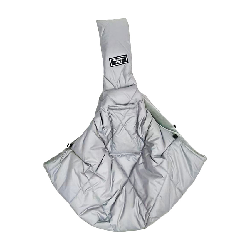 Mochila de invierno para gatos con diseño cruzado, portátil y cálido para uso al aire libre — imagen 7