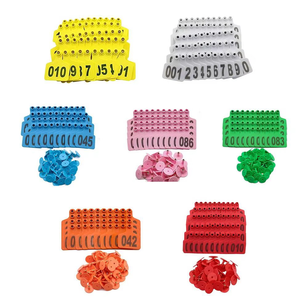 Etiquetas de Oreja para Identificación de 100 Piezas (001-100) - Materiales Duraderos para Ganado — imagen 6