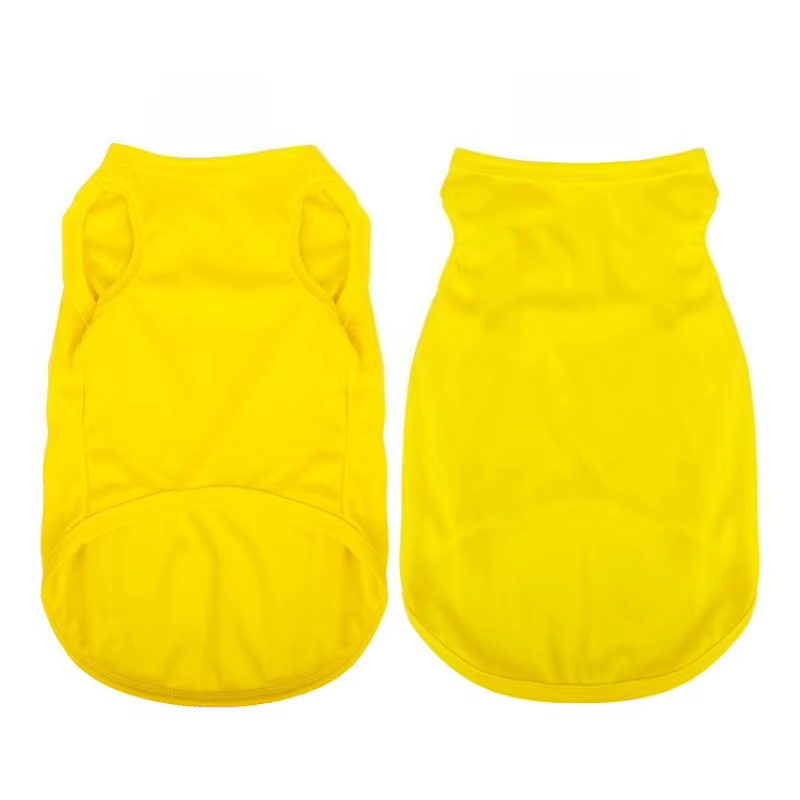 Top de baño suave y transpirable, chaleco sin mangas de verano para perros y gatos, camiseta ligera para cachorros, ropa cómoda para mascotas — imagen 2