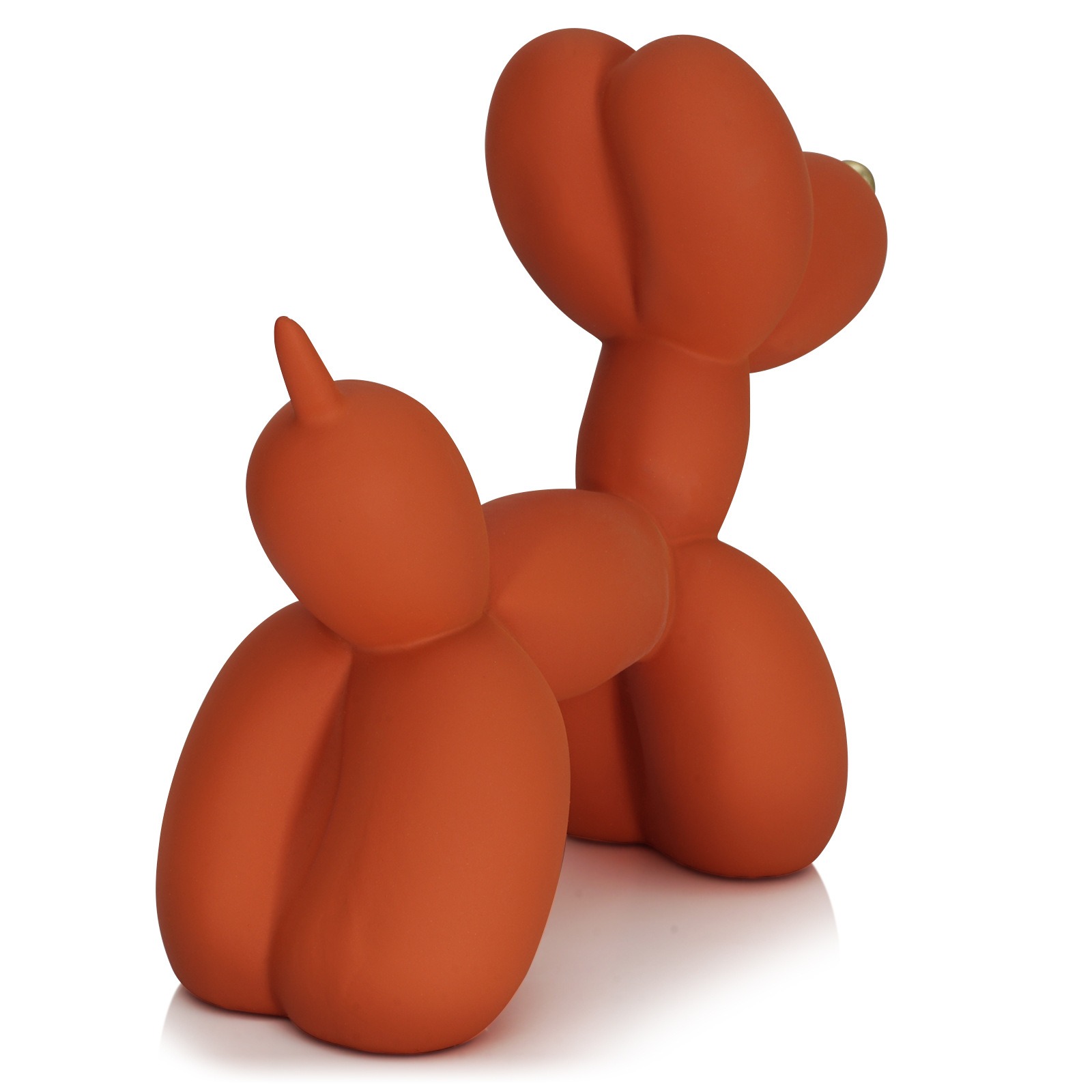 Perro de globo naranja decorativo para el hogar simple — imagen 4