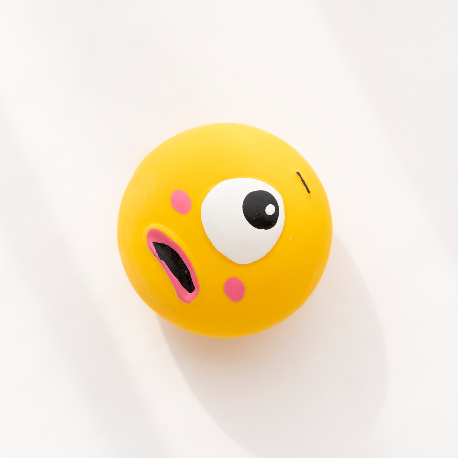 New Cute Cartoon Big Eyeball Dog Vocal Gnawing Toys Environmentally Friendly Vinyl Interactive Pet Toys — image 6