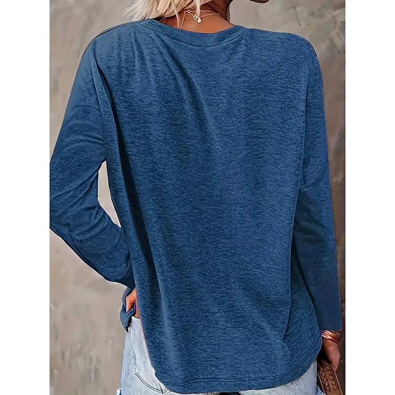 Sudadera de Cuello Crew para Mujer con Gráficos de Perros y Letras, Camiseta de Manga Larga Casual para Primavera y Otoño — imagen 8