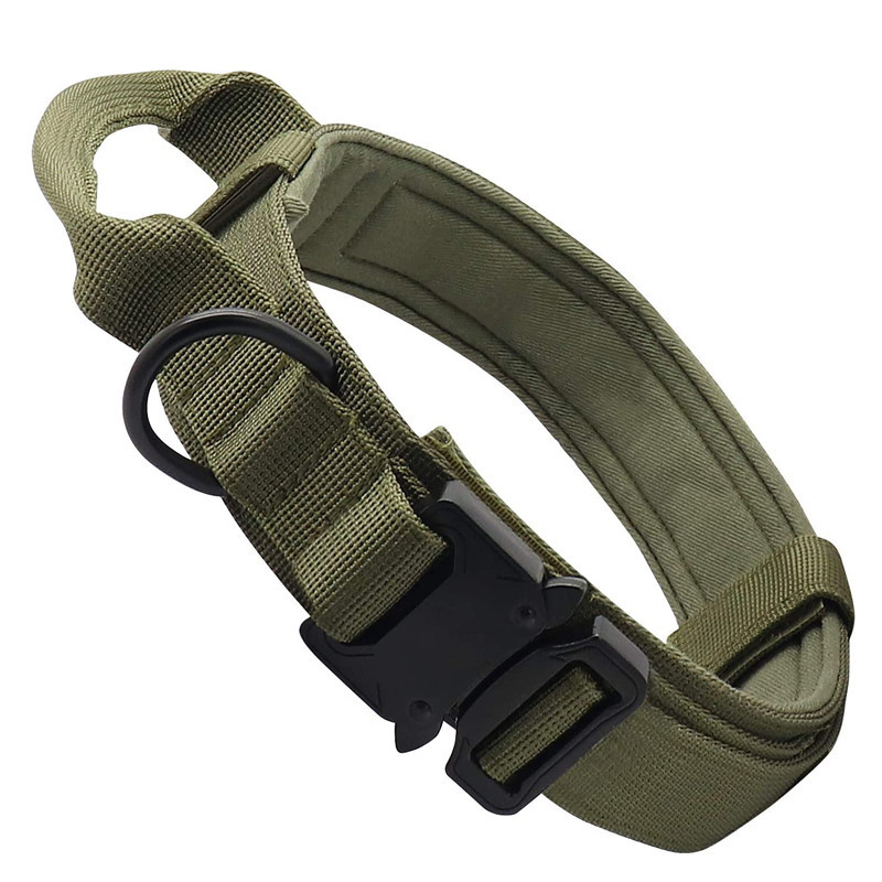Collar Táctico para Perros - Collar de Nylon Exterior para Canes Grandes y Medianos - Collar para Perro — imagen 10