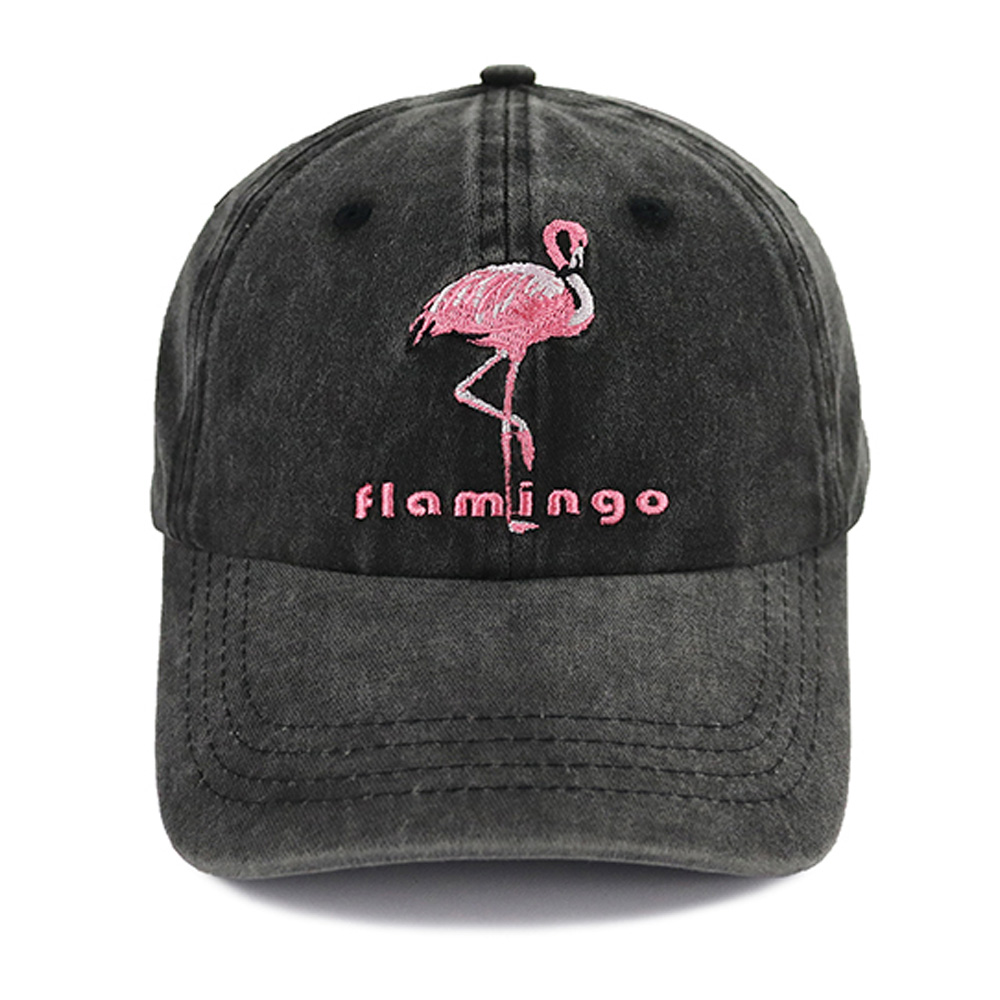 2 Piezas de Gorra de Béisbol de Algodón Lavado Estilo Vintage con Bordado de Flamenco, Gorra de Fan del Mundial FC The Flamingos, Gorra de Fútbol Unisex Ajustable para Hombres y Mujeres — imagen 5