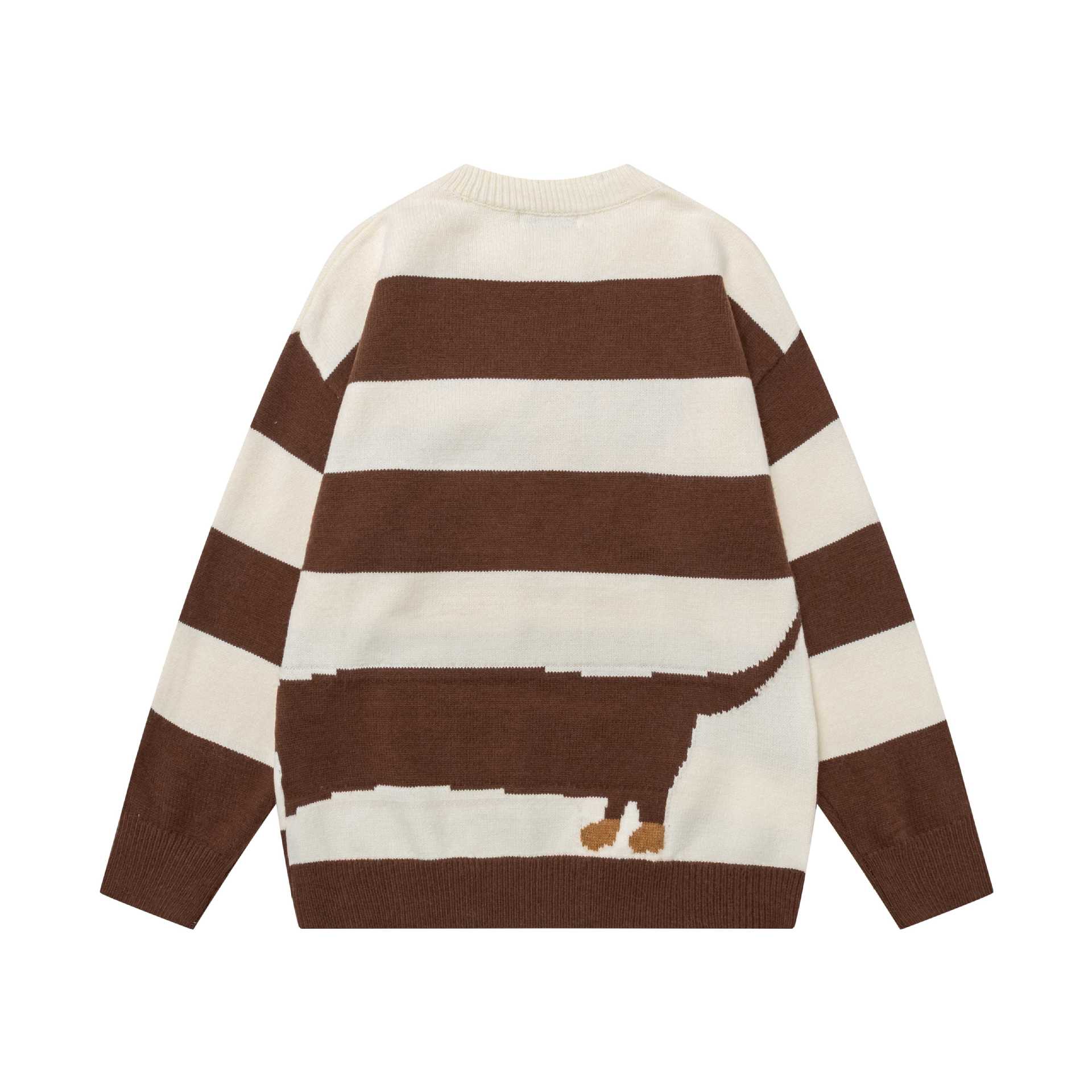 Striped Sausage Dog Sweater — image 3