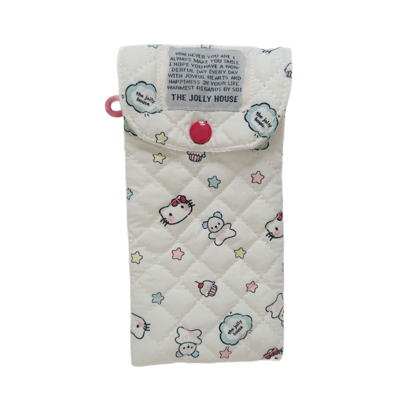 Cartoon Cat Padded Sunglasses Case Portable Crush-Resistant Eyeglass Bag — image 6