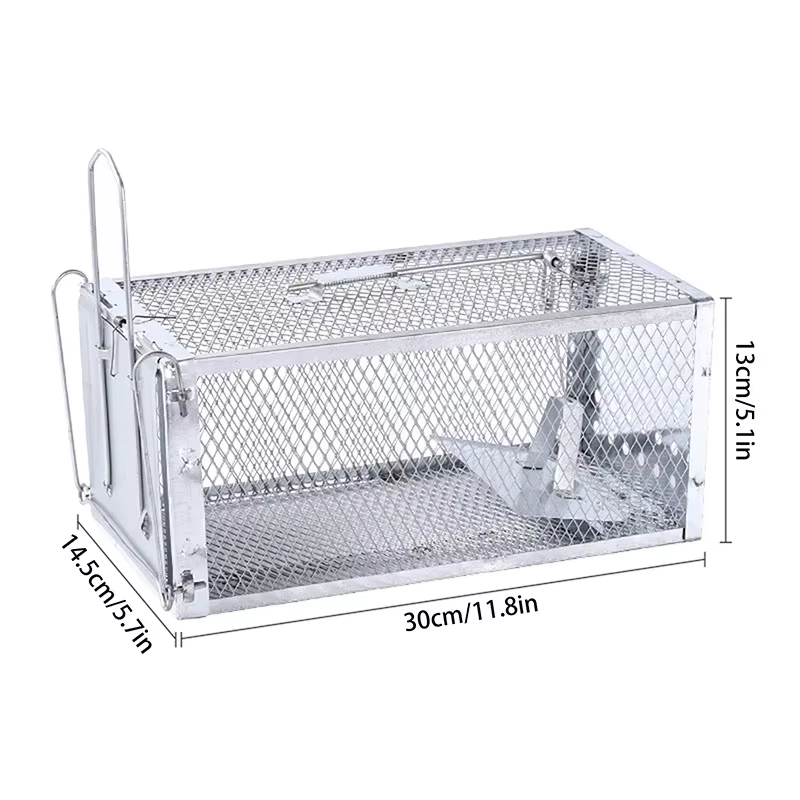 Multi-Catch Rodent Trap Cage - Universal Size for All Mice & Rats, Humane Mouse/Rat Catcher, Essential Pest Control Tool — image 6