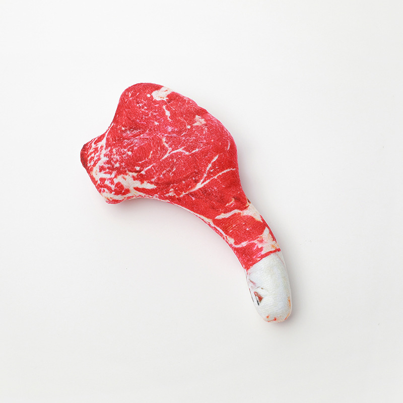 New Plush Simulation Food Pet Toy Dog Cat Bite Resistant Environmental Protection Pillow Sound Educational Toy — image 3
