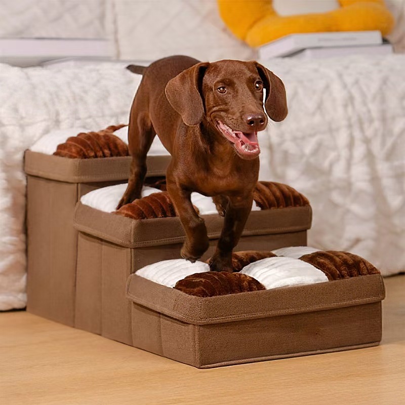 Escalera plegable de escalada para mascotas, almacenamiento y escalera para perros — imagen 5