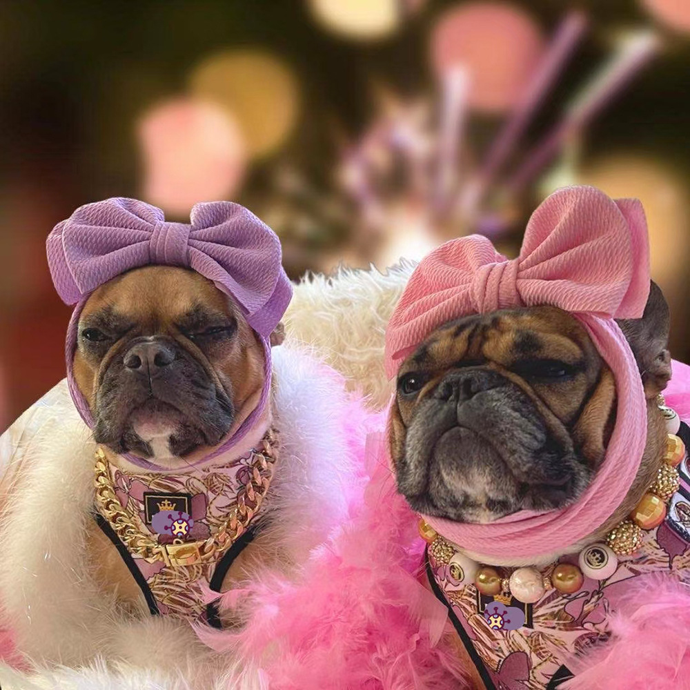 Accesorio de cabeza para mascotas Teddy con cinta adhesiva divertido disfraz de sombrero — imagen 1