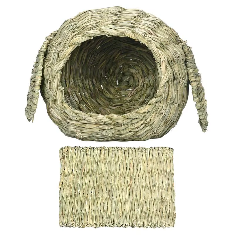 Casa de Hierba para Conejos - Hogar Manual con Pasto Natural para Conejos y Pichones — imagen 1