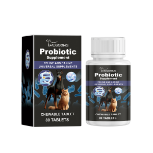 Cats And Dogs General Compound Probiotic Tablets, Pets Absorb Nutrition Supplement Tablets Dog And Cat Nutrition — image 1