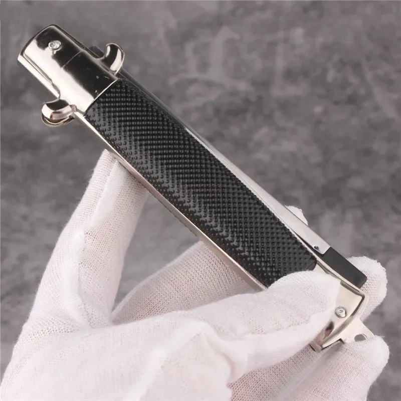Folding Spring Comb Mens Womens Beauty Handmade Folding Pocket Clip Hair Moustache Beard Comb For Barbershop Pet Modelling — imagen 2