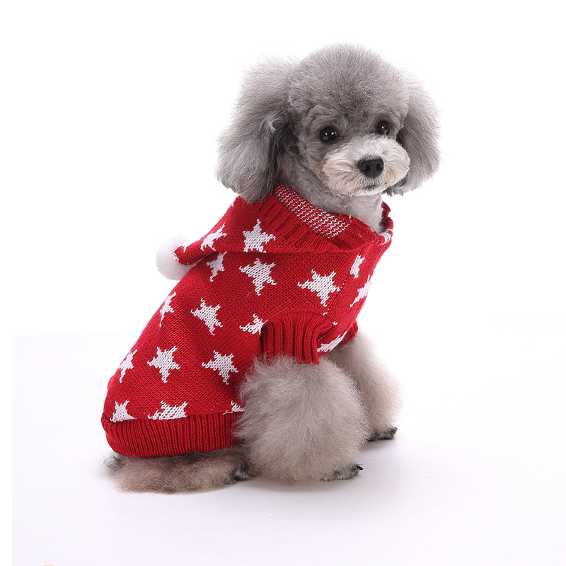 Dog Clothes Christmas Sweater Halloween Pet Clothes Sweater Dog Sweater — image 4