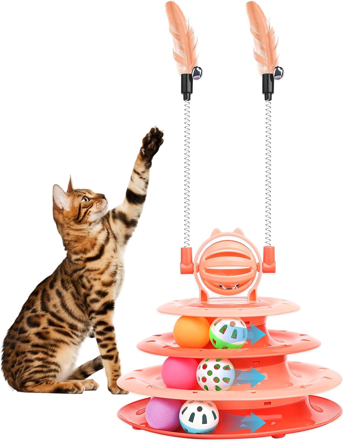 Juguetes para Gatos de Interior - Juguetes Interactivos para Kitten y Gato — imagen 7