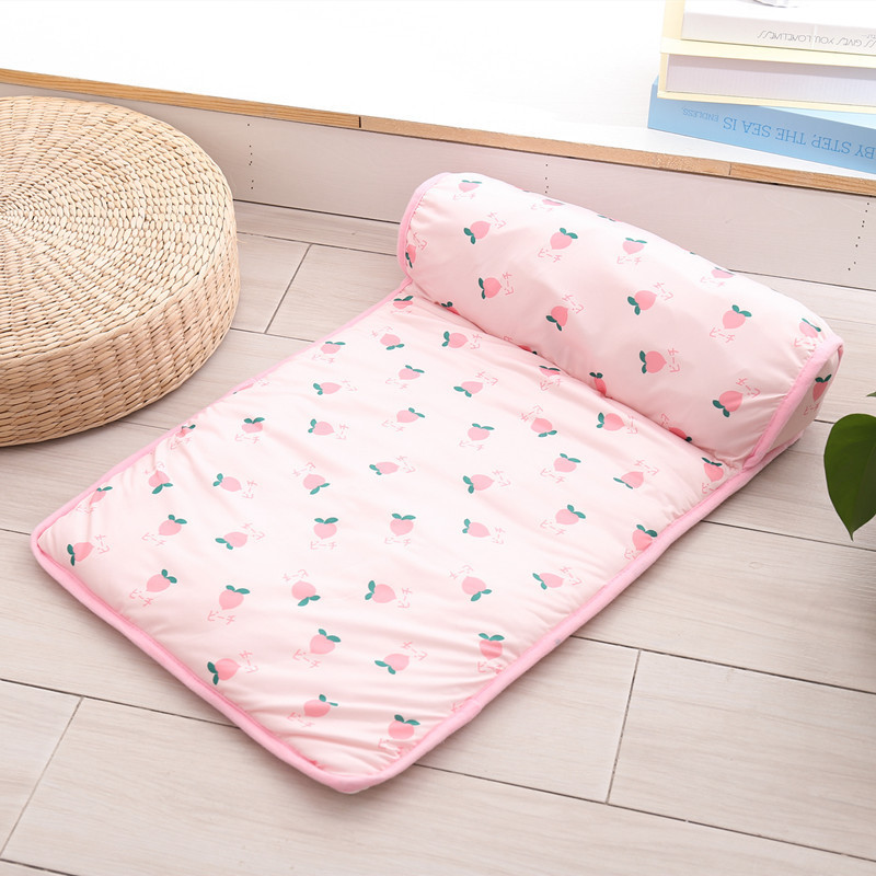 Cat dog pet ice pad summer autumn cooling heatstroke prevention sleeping mat fruit mat non-slip ice silk mat — image 5