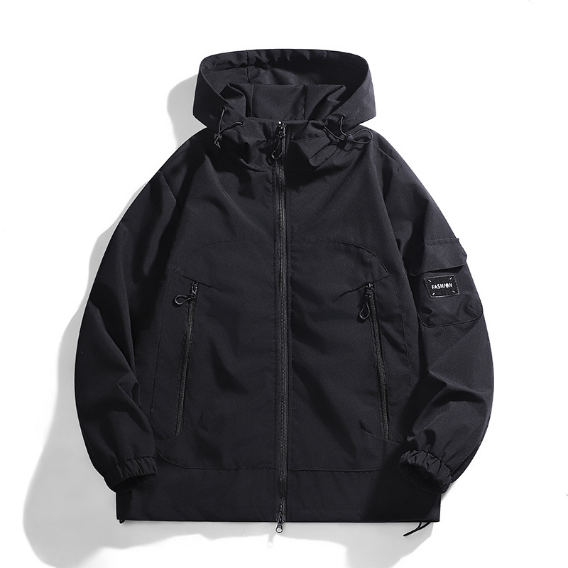 Unisex Windproof Waterproof Hooded Outdoor Hiking Fishing Jacket — image 6