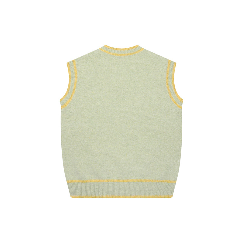 Picnic puppy sleeveless sweater vest for men and women — image 3