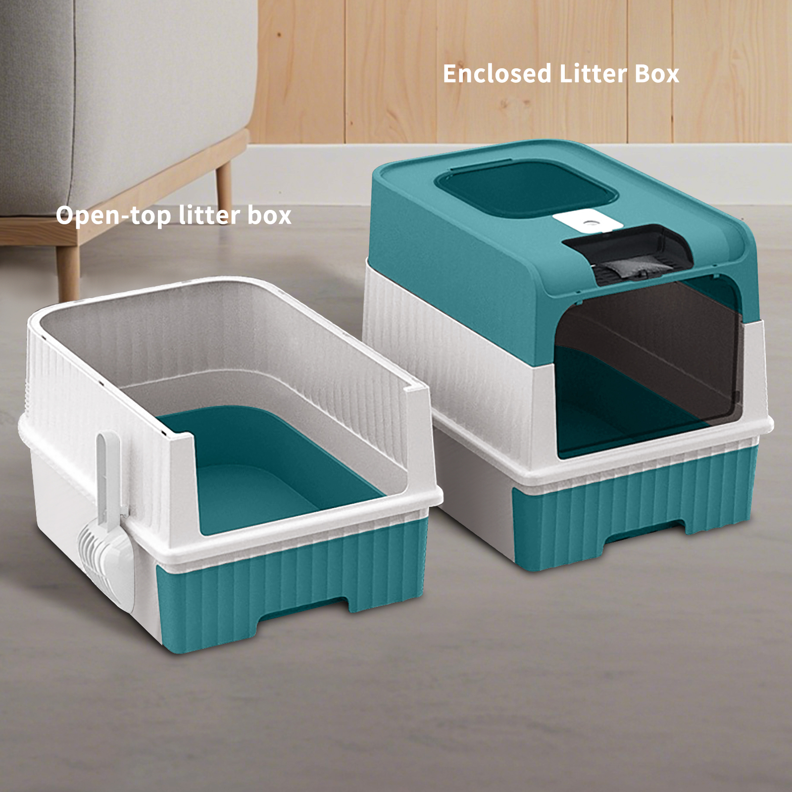 Solo Recogida en Tienda - Cubo Mágico para Gatos de Lecho de Arena — imagen 23