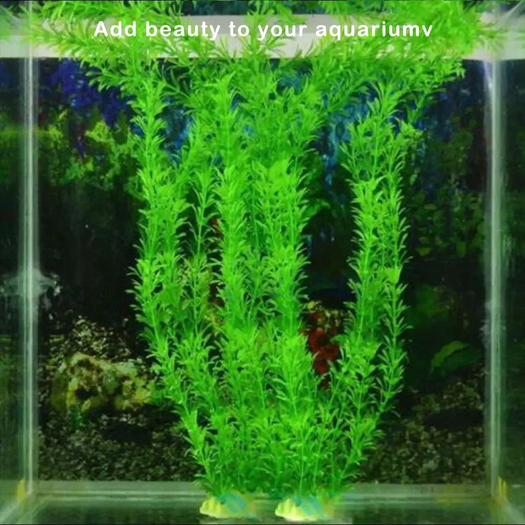 Aquarium Simulation Plant Artificial Water Weeds Ornament Aquatic Plants Aquatic Plant Fish Tank Grass Decoration Accessories — image 1