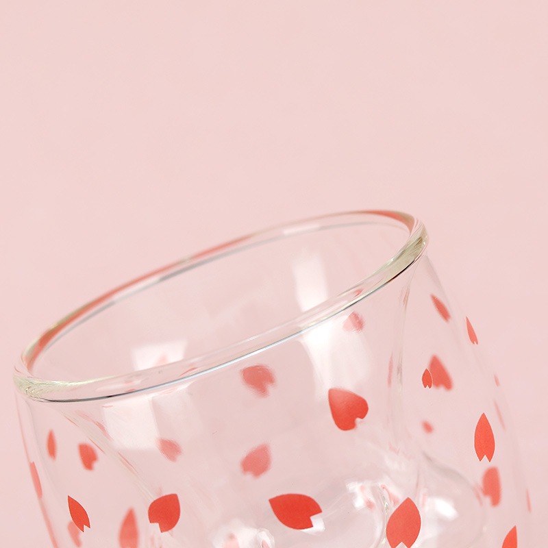 Taza de Café con Imagen de Manitas de Gato Rosadas en Forma Cómica — imagen 3