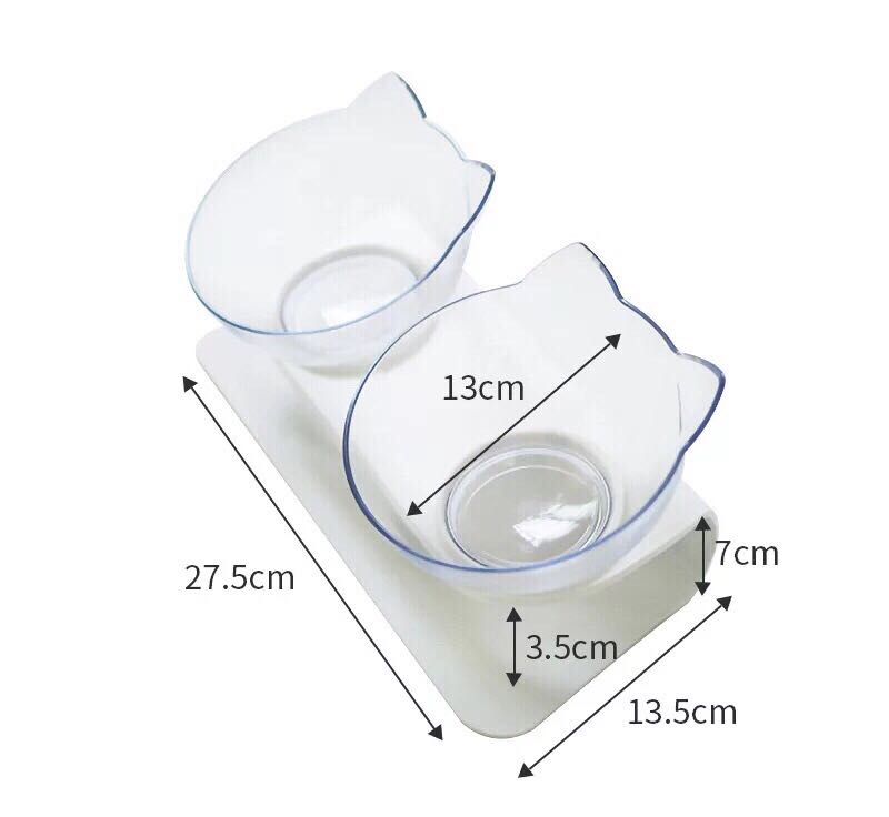 Pet Bowls Dog Food Water Feeder Pet Drinking Dish Feeder Cat Puppy With Raised Feeding Supplies Small Dog Accessories — image 6