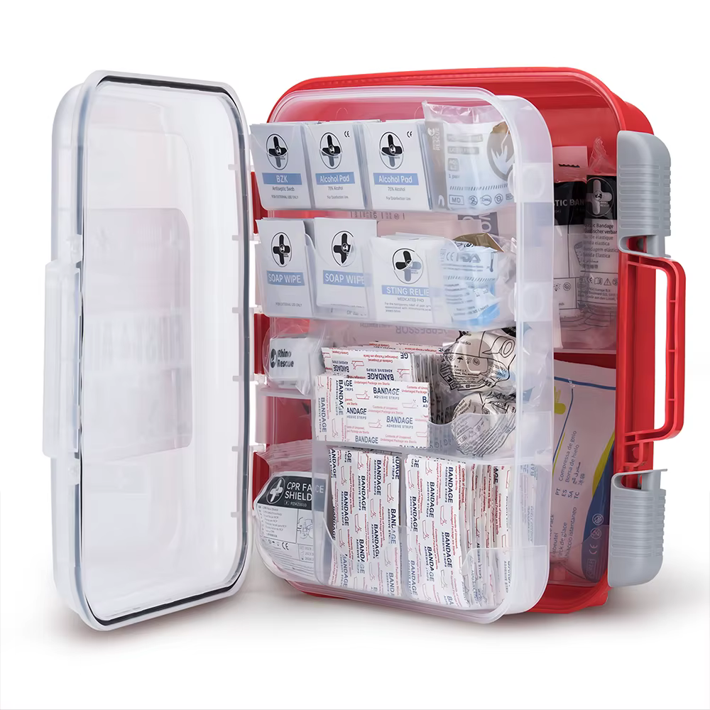 RHINO RESCUE 350 Pieces OSHA All-Purpose First Aid Kit, Home & Office Professional Medical Supplies, for Emergency, School — image 2