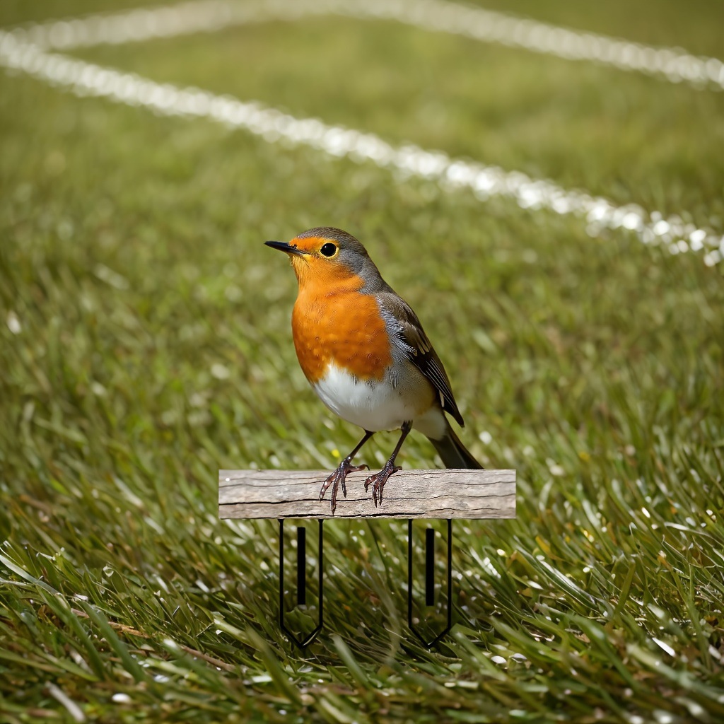 Adorno de Pájaro Rojo en Acetato para Patio — imagen 5
