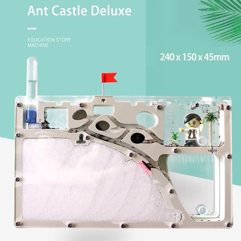 Ant Castle M Ecological Insect Box Pet Ant Workshop Tribe Lazy Farm Children Gift for Christmas — image 5