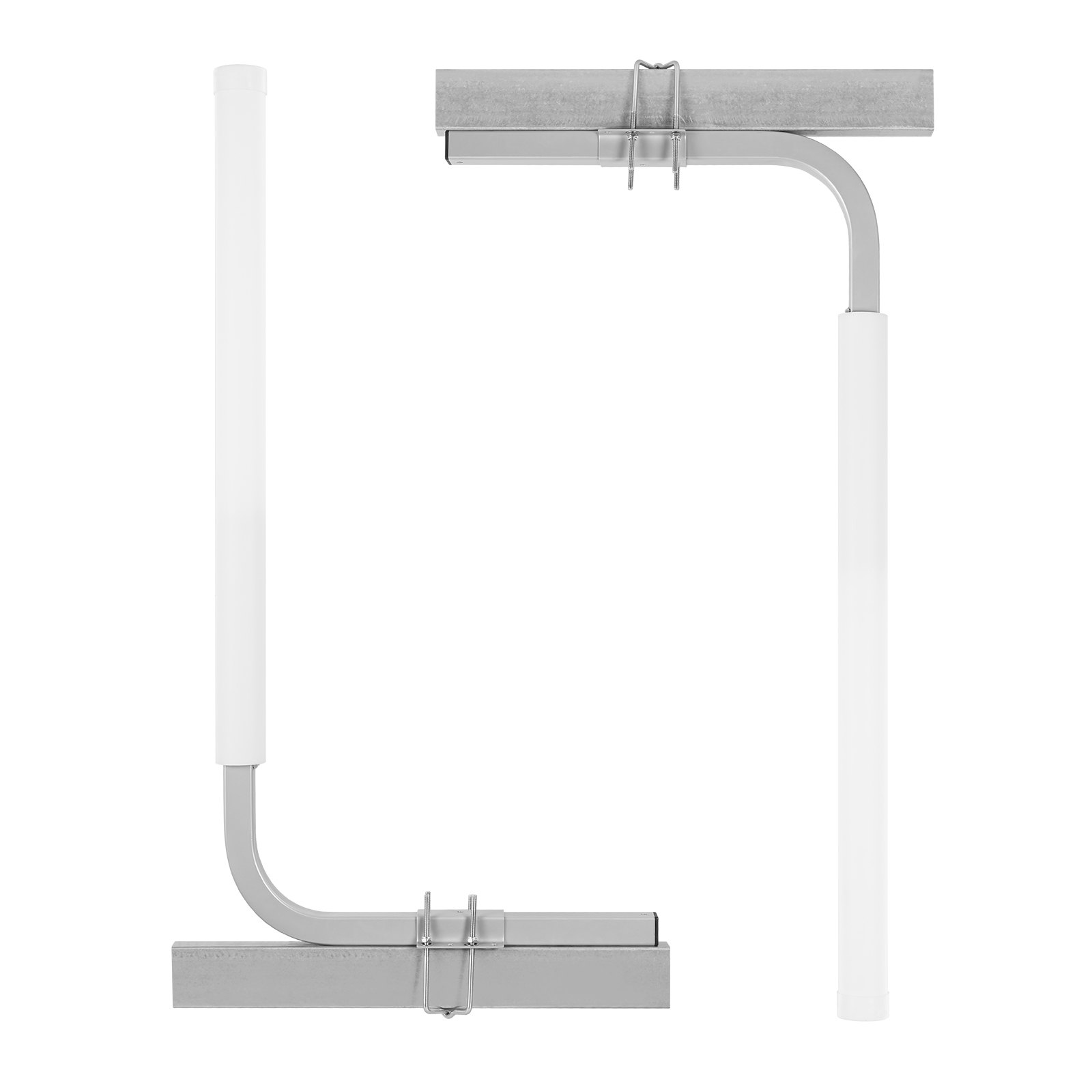 VEVOR Marine Trailer Guide Set, 60Flexibly Adjustable, Dual Rust-Resistant Steel Supports With PVC Covering, Ideal For Ski, Fishing, And Sailboat Transport, 2-Piece Kit — image 7