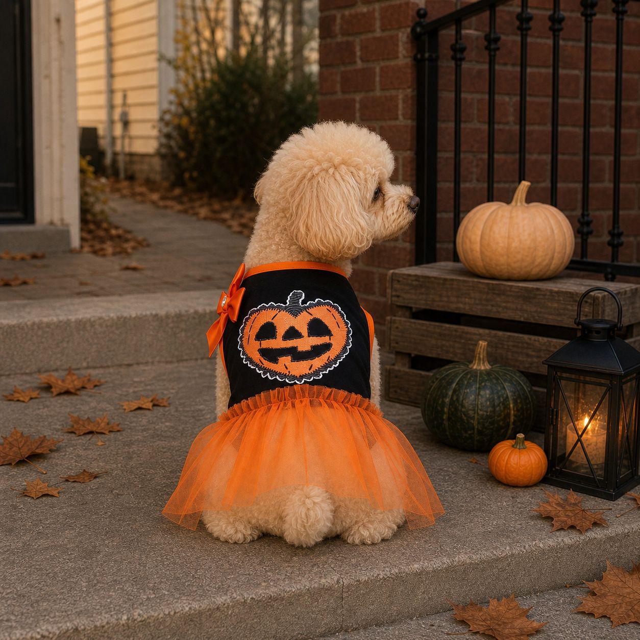 Disfraz de Halloween para Perros Pequeños y Medianos, Estilo Princesa para Poodles, Teddy, Bichón y Malteses — imagen 1