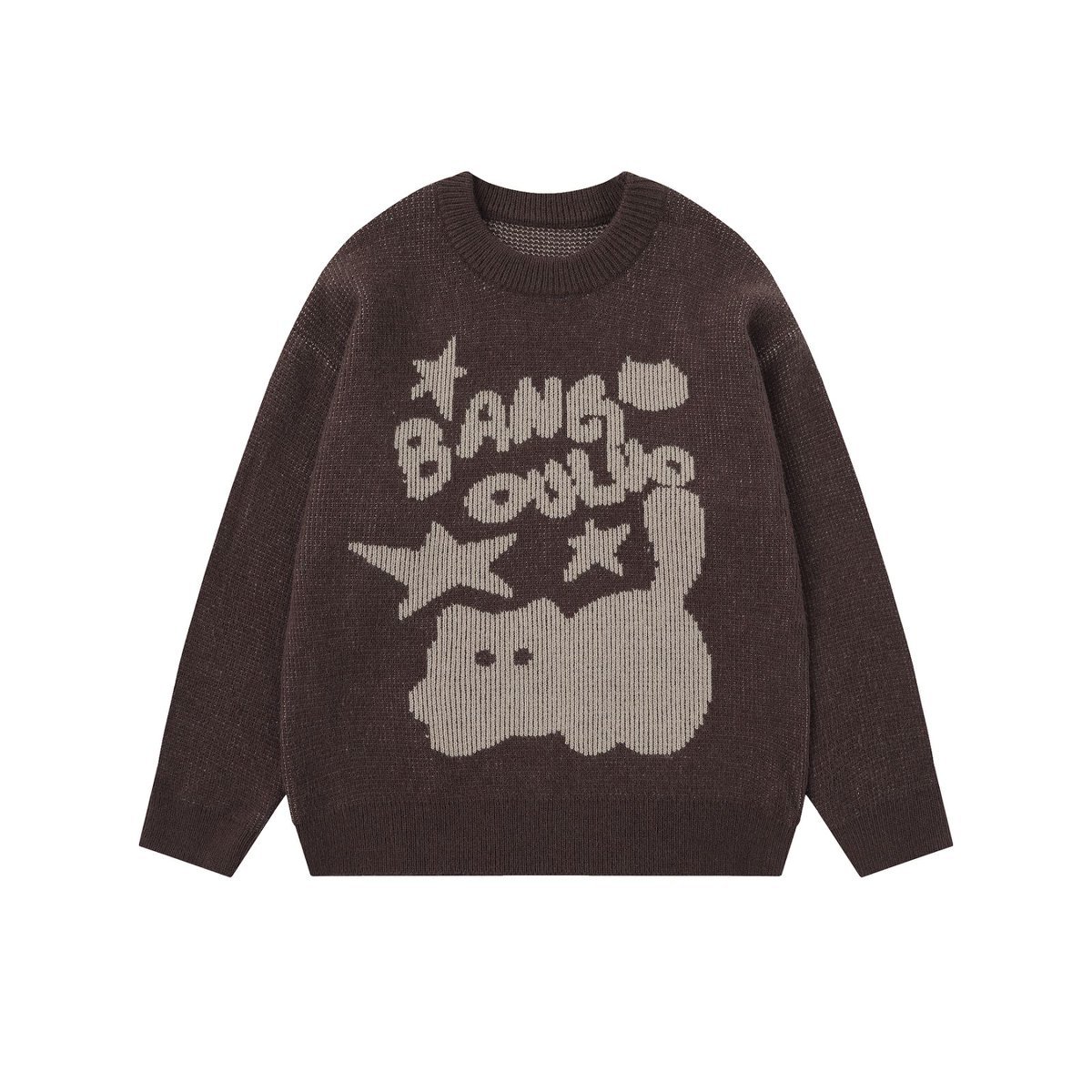 Fun cat jacquard sweater — image 2