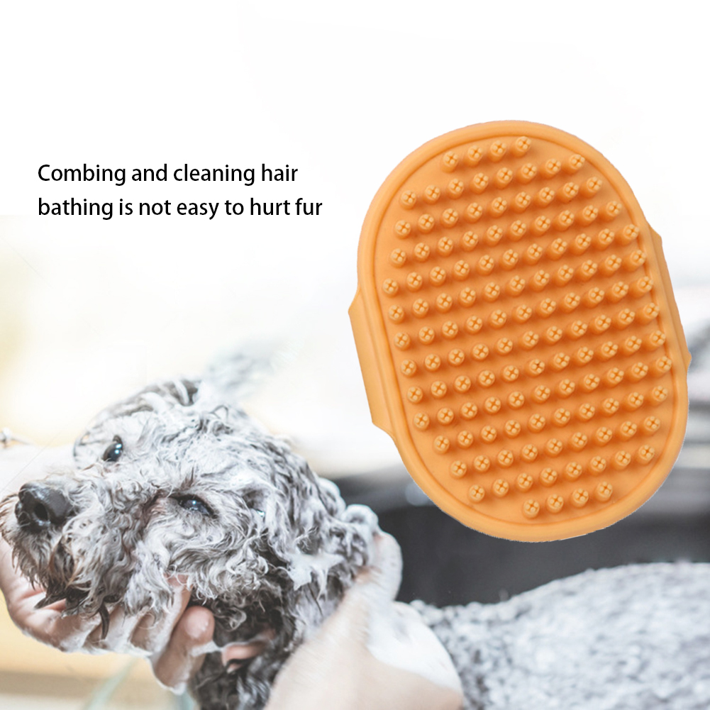 Guantes de Baño para Mascotas, Cepillo de Masaje para Perros, Cepillo de Baño, Cepillo de Eliminación de Pelo para Gatos, Accesorios de Baño para Mascotas — imagen 3