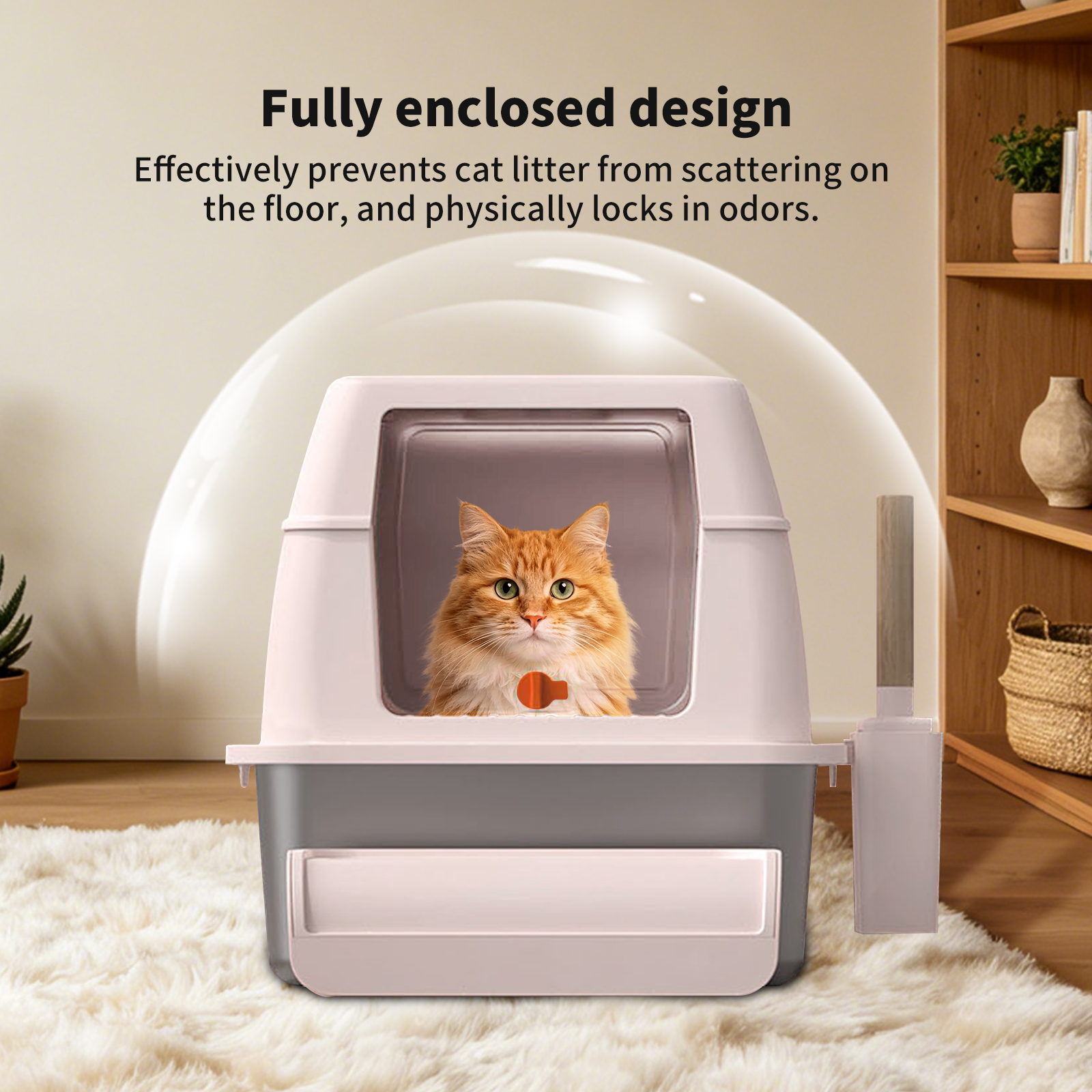 Stainless Steel Cat Litter Box - MSP001 — imagen 1