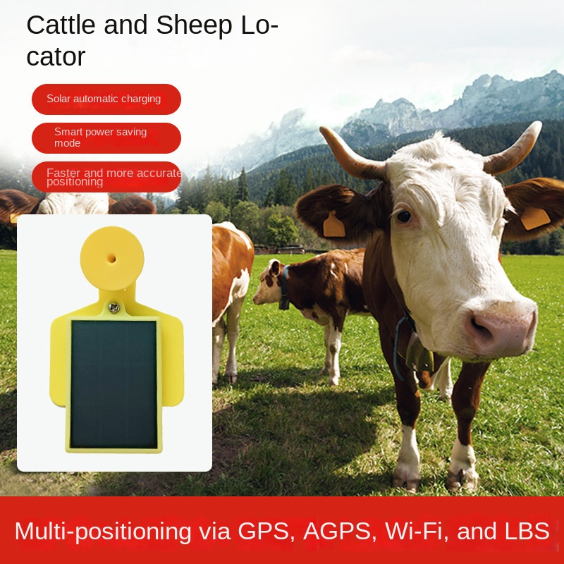 Beidou GPS Livestock Animal Tracker with Anti-Removal, Anti-Loss, Solar Charging — image 3